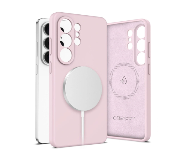 Tech-Protect Silicone Magsafe Galaxy S26 Ultra Pink Pearl - 1500285 - zdjęcie